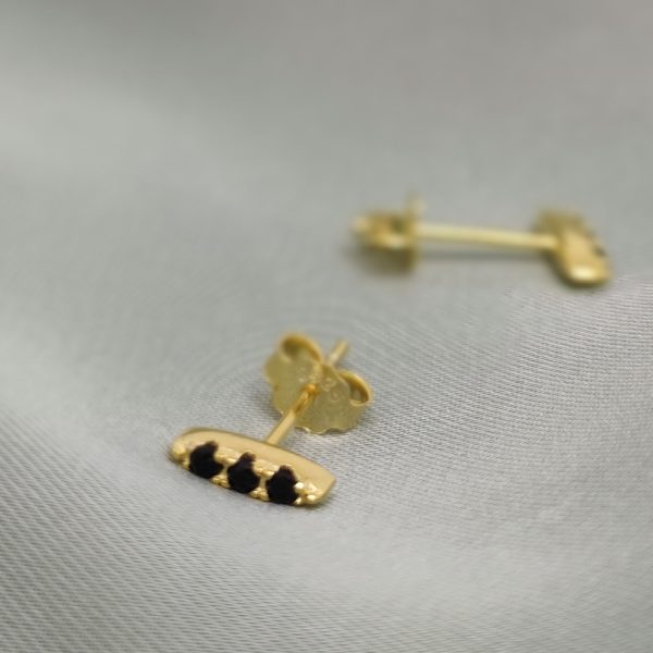 Pendientes mujer plata kate oro- Pendientes de plata mujer de plata de ley 925. - Regalo ideal mujer- Regalo día de la madre- bodegón