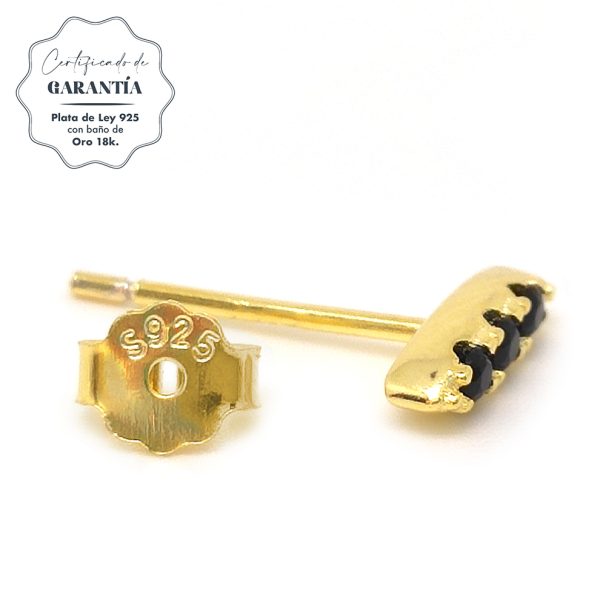 Pendientes mujer plata kate oro- Pendientes de plata mujer de plata de ley 925. - Regalo ideal mujer- Regalo día de la madre- certificado