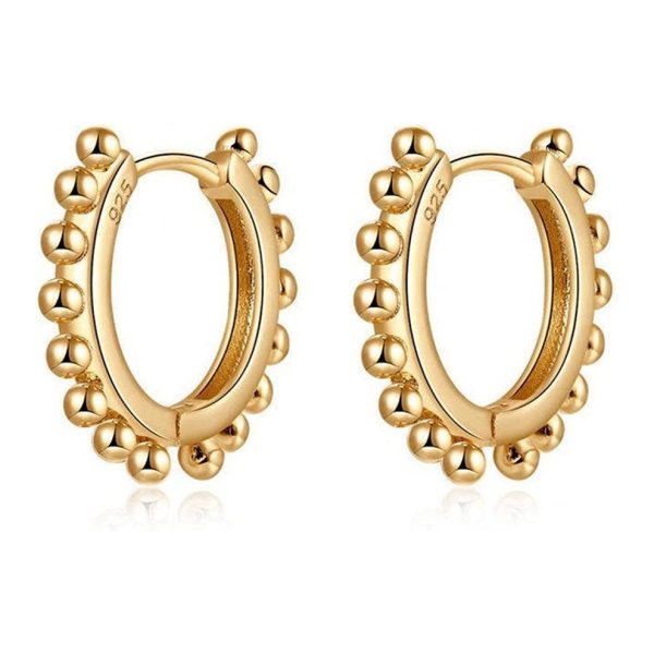 Pendientes mujer plata thelma oro- Pendientes de plata mujer de plata de ley 925. - Regalo ideal mujer- Regalo día de la madre