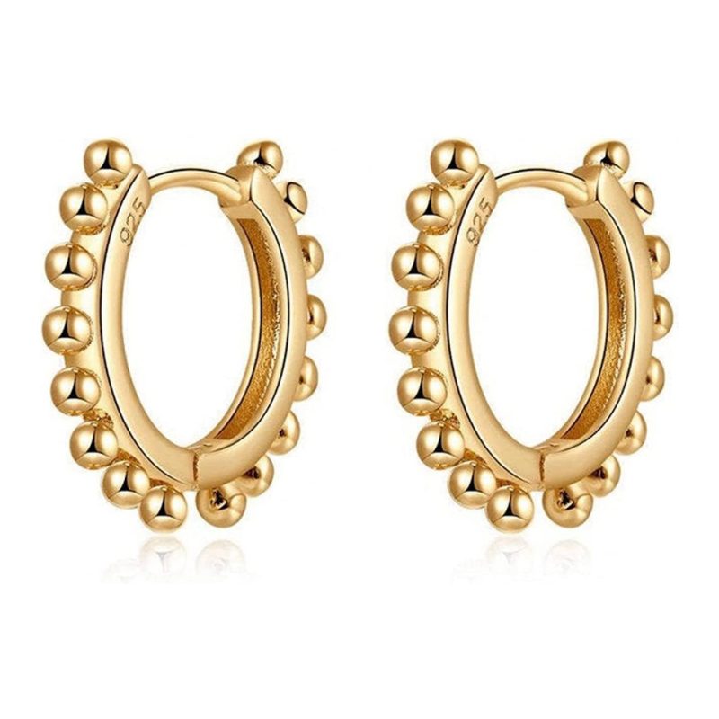 Pendientes mujer plata thelma oro- Pendientes de plata mujer de plata de ley 925. - Regalo ideal mujer- Regalo día de la madre