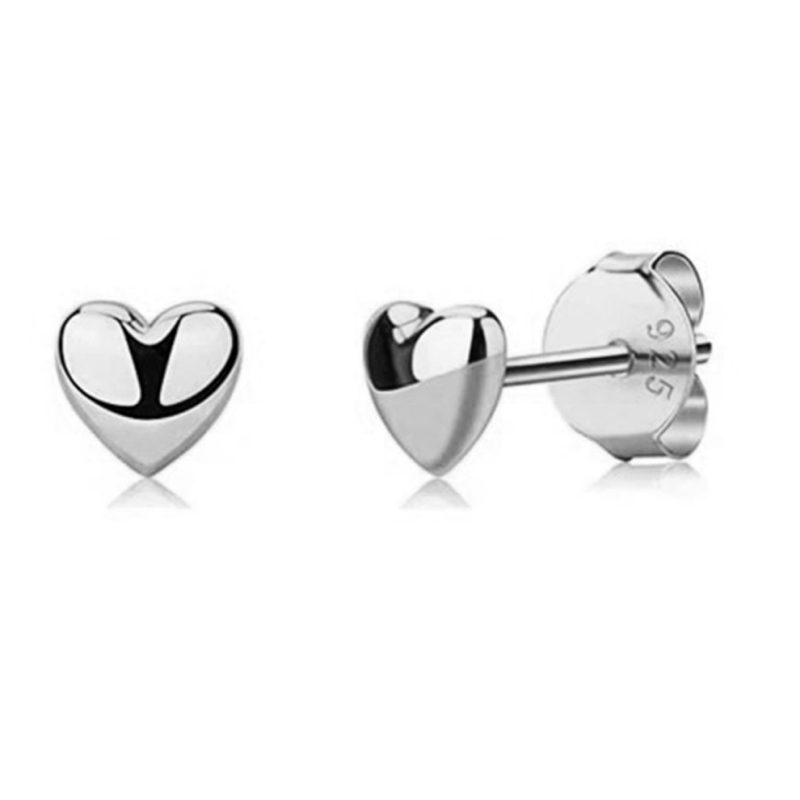 Pendientes mujer plata Nicole Plateado- Pendientes de plata mujer de plata de ley 925.- Regalo ideal mujer- Regalo día de la madre
