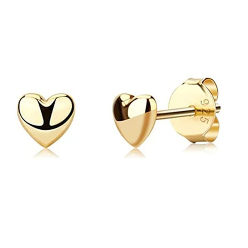 Pendientes mujer plata Nicole Oro- Pendientes de plata mujer de plata de ley 925.- Regalo ideal mujer- Regalo día de la madre