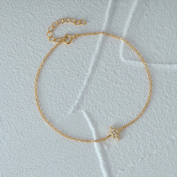 Pulsera mujer plata Orion oro- Pulsera plata mujer de ley 925. Cadena eslabones doble- Regalo ideal mujer- Regalo día de la madre - bodegón