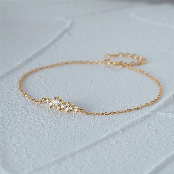 Pulsera mujer plata Alaia Oro- Pulsera plata mujer de ley 925. Cadena eslabones doble- Regalo ideal mujer- Regalo día de la madre- bodegón